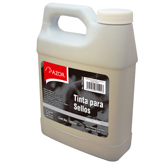 Tinta para Sello Stafford Color Negro, 100ml - 1 Pieza