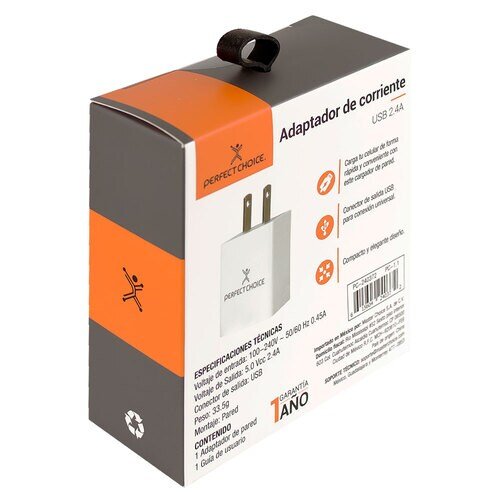 Adaptador de Corriente Universal de Carga Rápida 2.4 Amperes