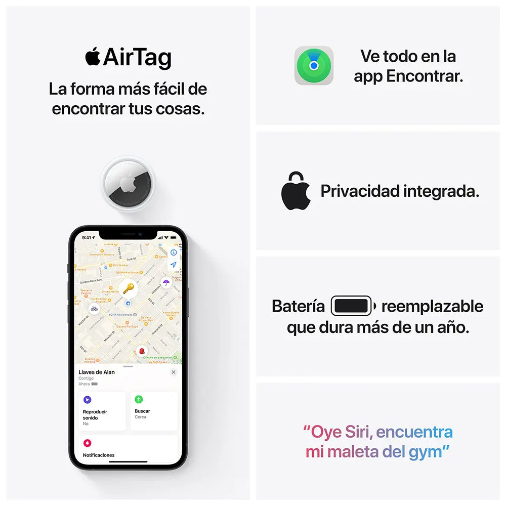 Apple AirTag (Paquete de 4)