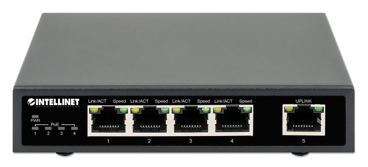 IC INTRACOM SWITCH POE GB 5 PTOS 30WPTO PERP 62W SWITCH POE GB 5 PTOS 30WPTO 62W