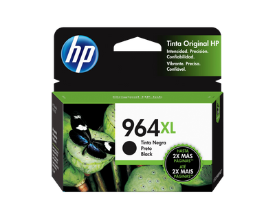 Tinta HP 964XL Negro 3JA57AL | Original para HP OfficeJet Pro 9010, HP 9020 series