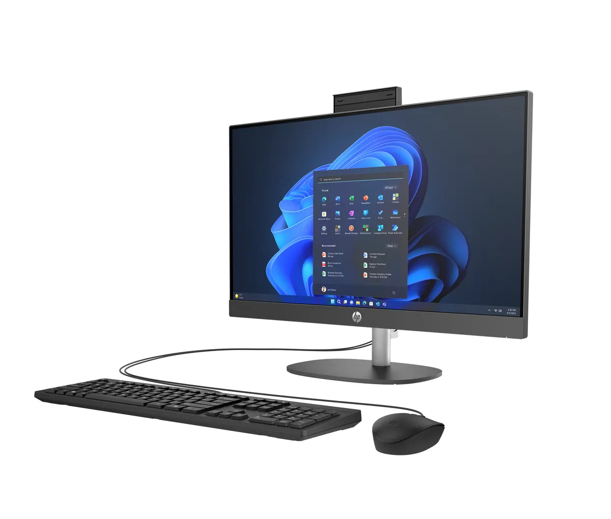 Todo En Uno HP ProOne 240 G10, 23.8" FHD, Intel Core i3 N300, RAM 8GB, SSD 256GB, Windows 11 Pro