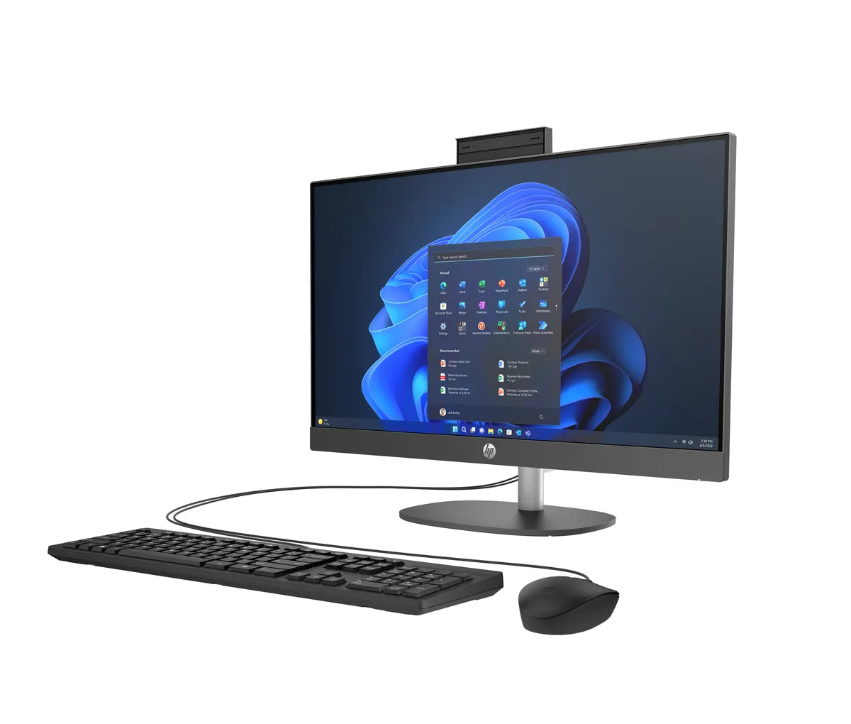 Computadora Todo en Uno HP Pro One 245 G10, AMD Ryzen 3 7320U, RAM 8GB, 512GB SSD, Windows 11 Home