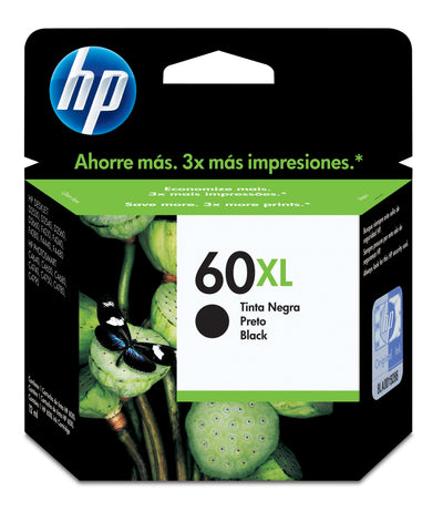 Tinta HP 60XL Negro CC641WL | Original para HP Deskjet D2500 Printers, HP Deskjet D2530 Printers