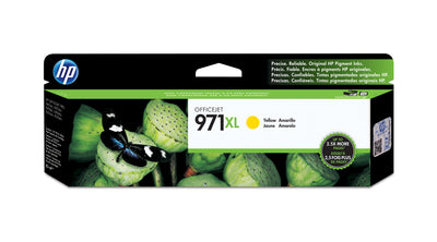 Tinta HP 971XL Amarillo CN628AM | Original para HP Officejet Pro X451dn, HP Officejet Pro X451dw