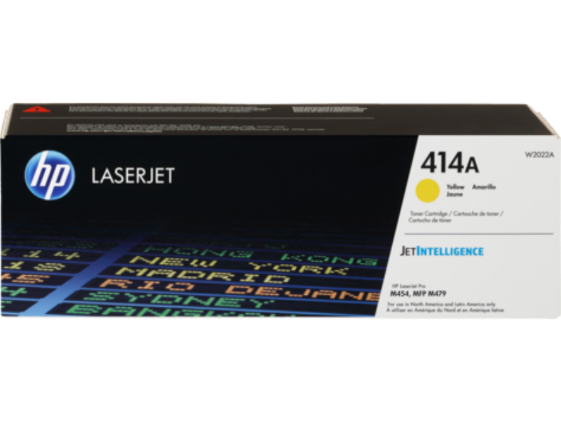 W2022A Cartucho de tóner original HP LaserJet 414A amarillo