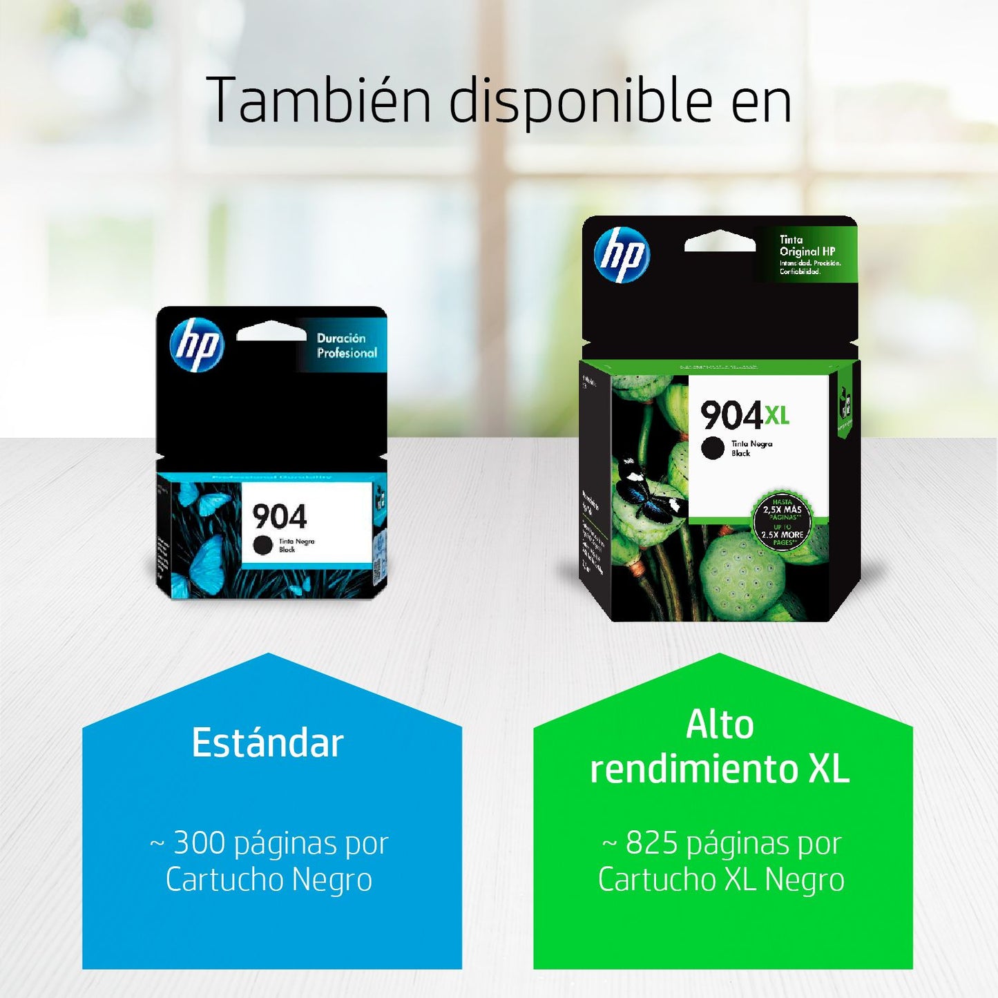 T6M16AL Cartucho HP 904XL Negro Original, 825 Páginas