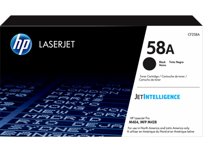 Tóner HP 58A Negro CF258A | Original para HP HP LaserJet Pro M404, HP MFP M430