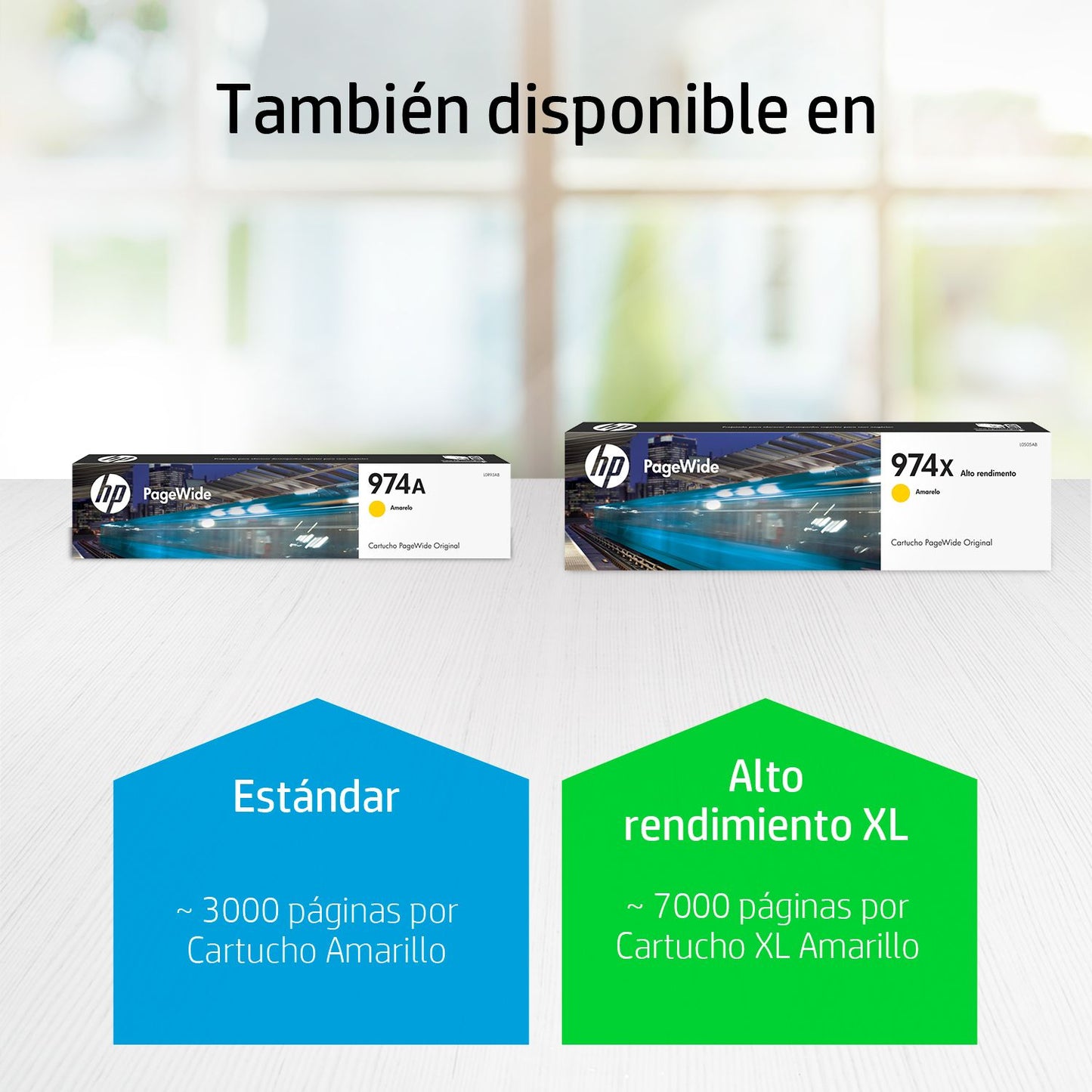 L0S05AL Cartucho HP 974X Amarillo Original, 7000 Páginas