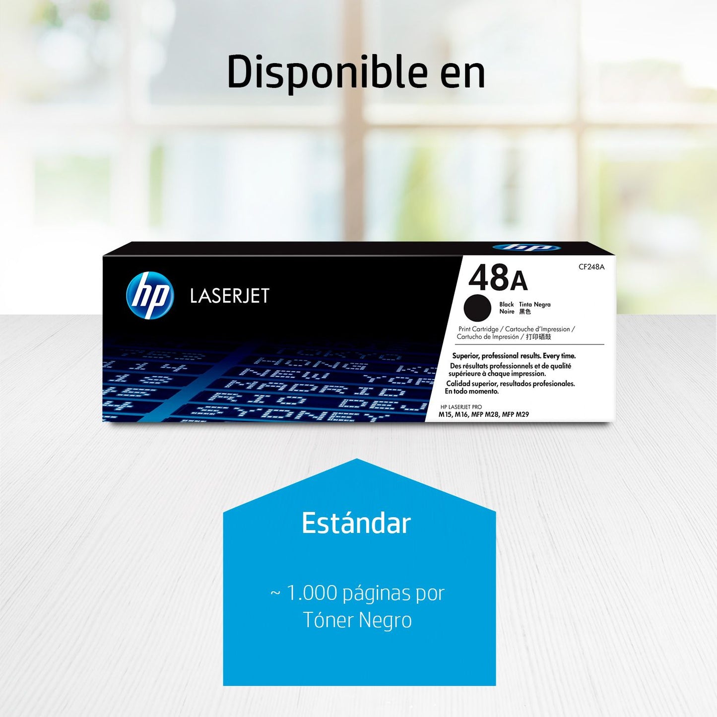 CF248A Tóner HP 48A Negro Laserjet Original