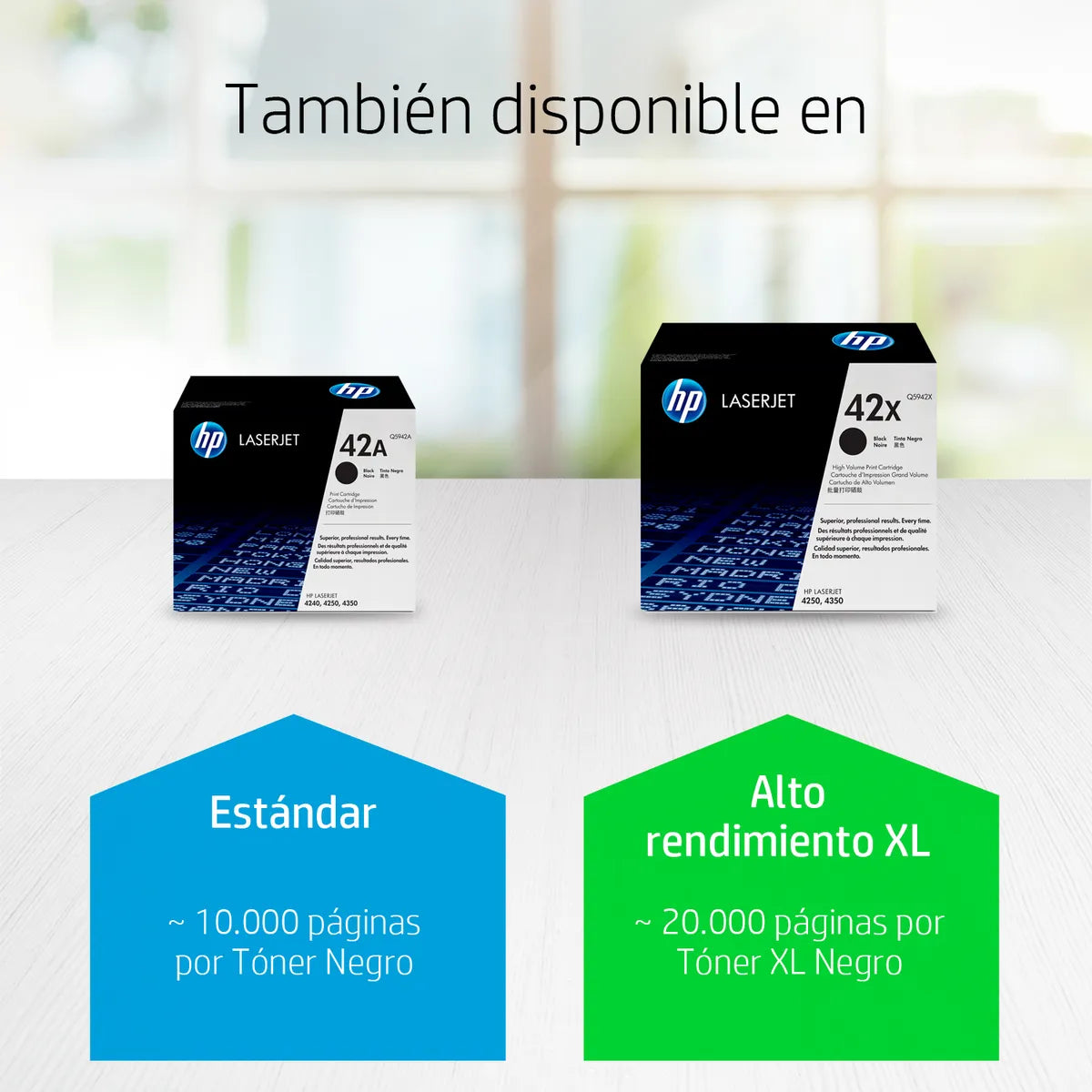 Q5942A Tóner HP 42A Negro Laserjet Original