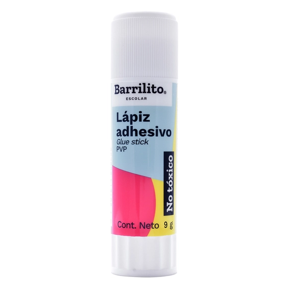 Lápiz adhesivo 9 g Barrilito color blanco