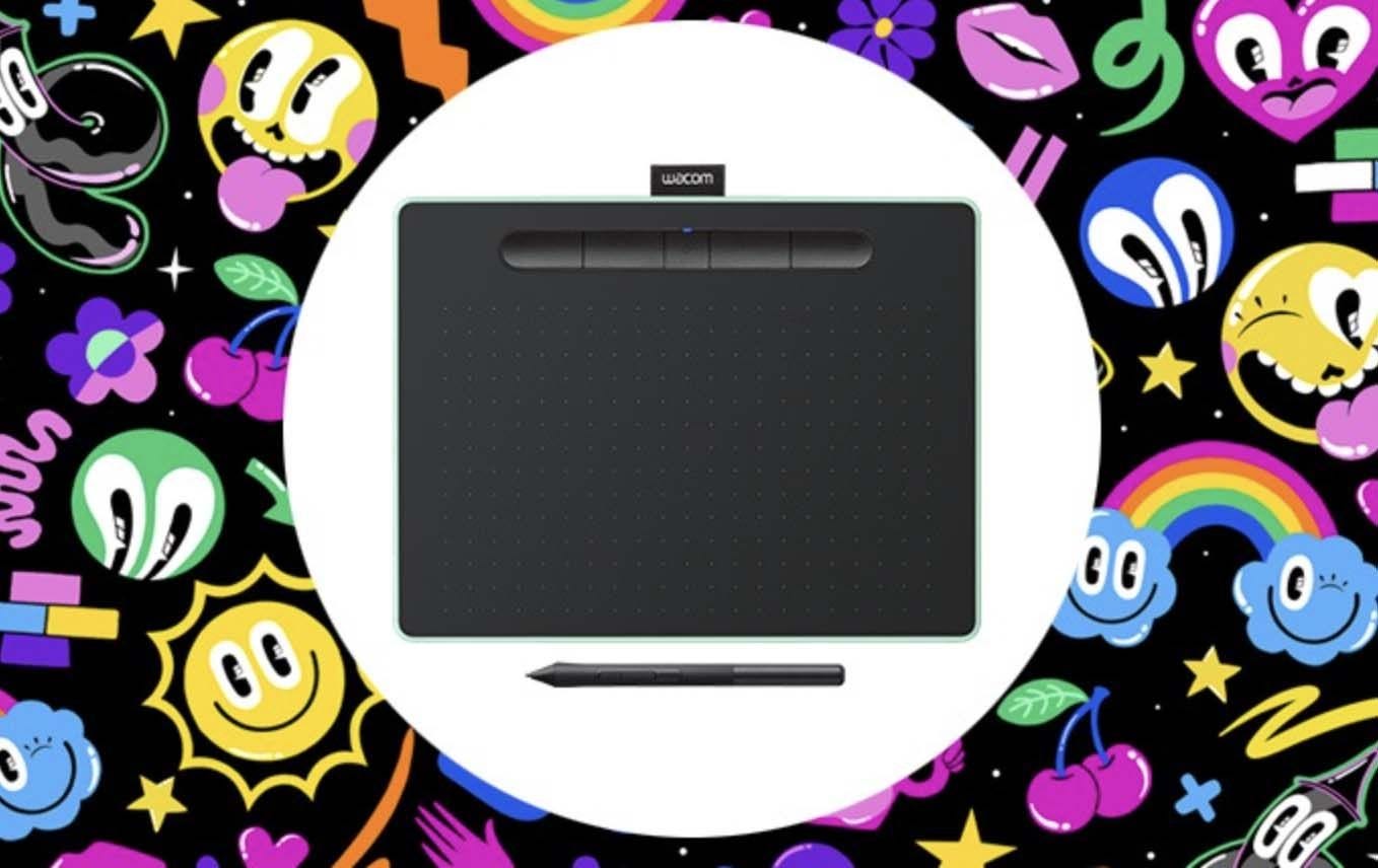 Tableta Intuos Wacom creative pen medium Bluetooth, color Pistacho
