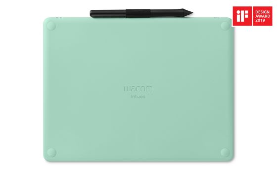 Tableta Intuos Wacom creative pen medium Bluetooth, color Pistacho