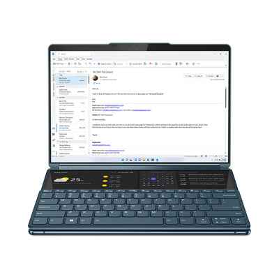 Laptop para Hogar Lenovo Yoga Book 9 13IRU8, Intel Core i7-1355U, 16GB RAM, SSD 1TB, Windows 11 Home, 1 año de garantía