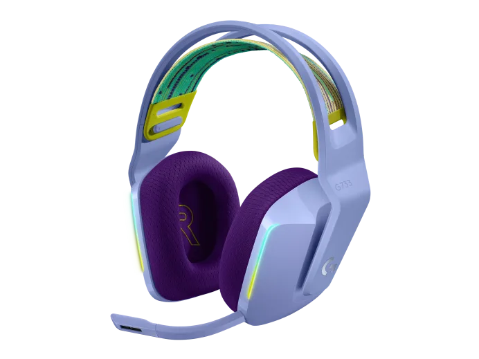 Headset G733 Logitech, Con micrófono