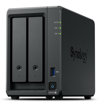 NAS Synology DiskStation DS725+ de 2 bahías (sustituye a DS723+)