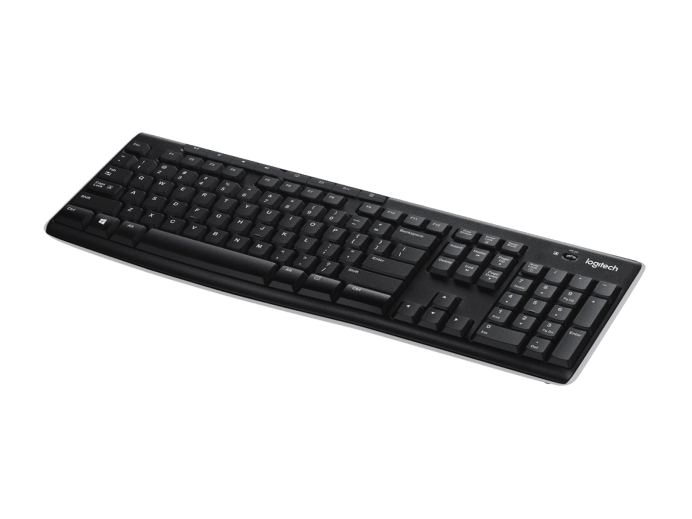 920-004426 Teclado Logitech K270, Inalámbrico, USB 2.0, Negro (Español)