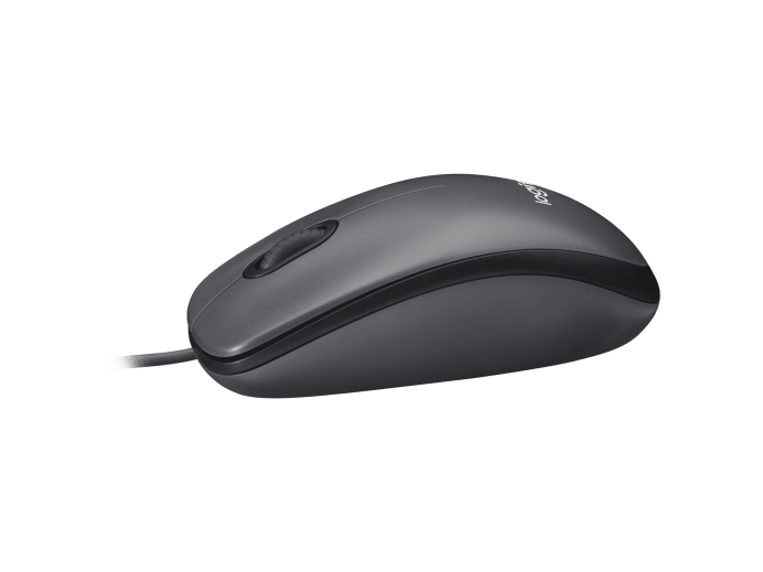 Mouse M100 Logitech, Alámbrico, USB, 1000DPI, Negro