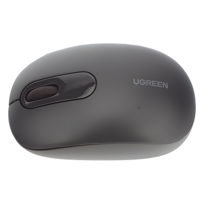 Mouse Inalámbrico 2.4G 800/1200/1600/2400 DPI | Función de 3 botones | Alcance 10m | Silencioso | Ergonómico | Anti-caída y Anti-interferencias | Batería Alcalina AA incluida | Midnight Blue.
