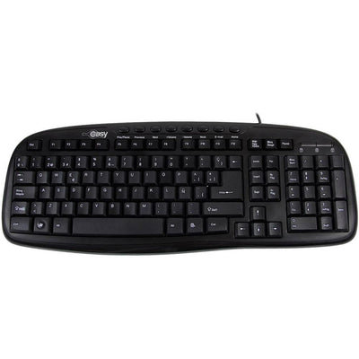Perfect Choice Teclado Multimedia Core, Negro