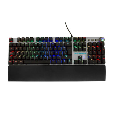 Teclado gaming Vortred Perfect Choice con descansamuñecas