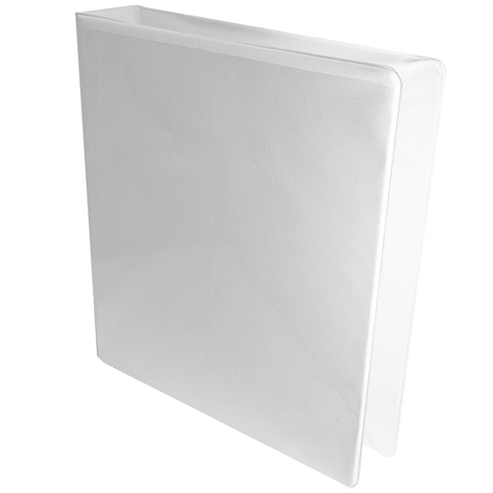 Carpeta panorámica KINERA herraje en O 2 pulgadas color blanco tamaño carta