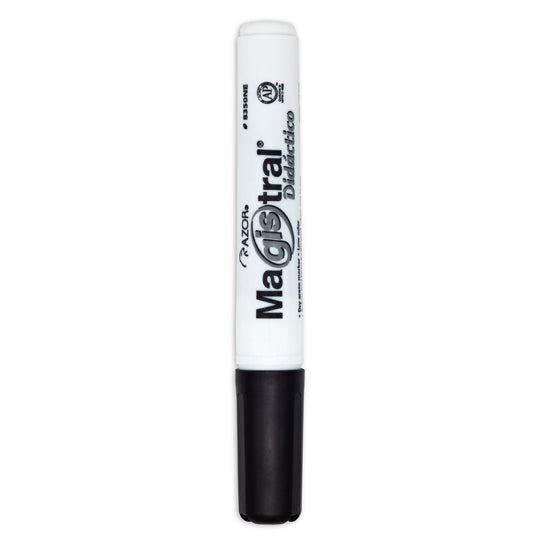 Marcador Magistral Didáctico AZOR color negro