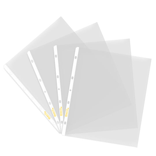 Protector de Hojas Kinera Tamaño Carta, Traslucido - Paquete con 25 Piezas
