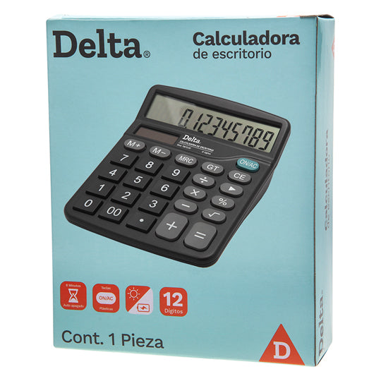 Calculadora de Escritorio BARRILITO de 12 dígitos - mediana