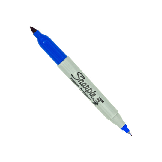 Marcador SHARPIE doble punta azul