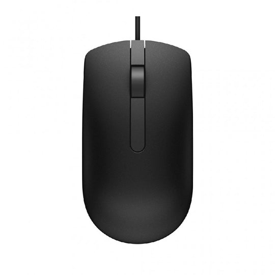 Mouse óptico MS116 Dell, Alámbrico, USB, Negro