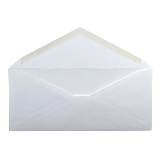 Sobre correspondencia No. 10 AMPAD cierre engomado color blanco medidas 24.1 X 10.5cm