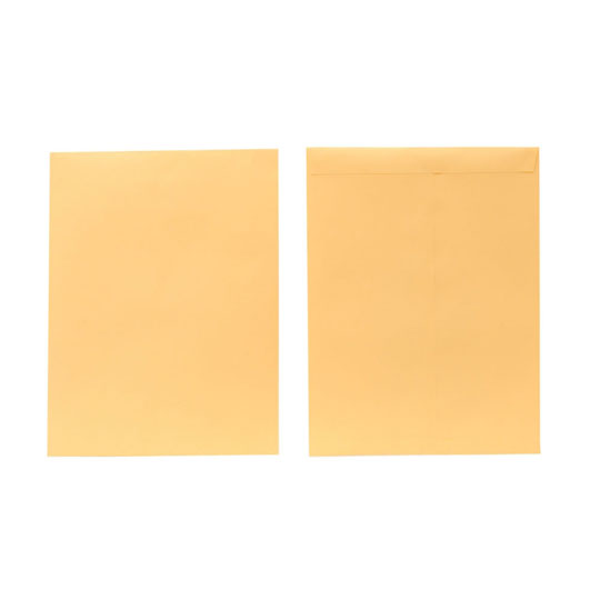 Sobre manila FORTEC solapa engomada color amarillo tamaño legal con 50 sobres