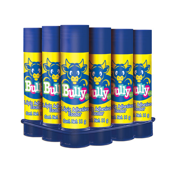 Lapiz Adhesiivo Bully de 11grs, Blanco - 1 Pieza