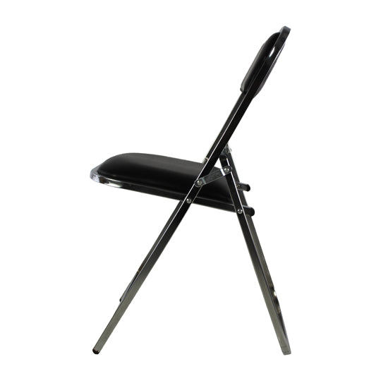 Silla plegable acojinada MUNDO IN color negro