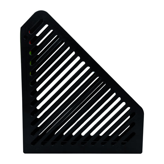 Revistero Greenlogic Maped Tamaño Carta, Negro - 1 Pieza
