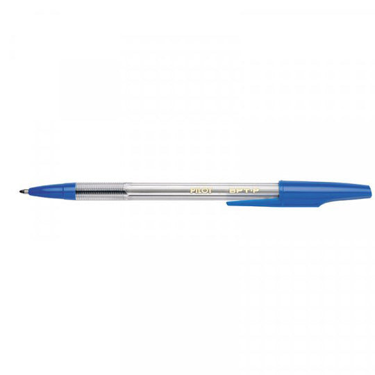 Bolígrafo Ball Point Punto Fino de Aceite, Azul - 1 Pieza