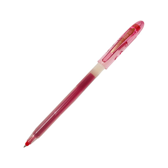 Bolígrafo Super Gel Punto Mediano, Rojo - 1 Pieza