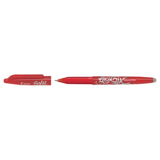 Bolígrafo Frixion Ball Punto Fino de Gel Borrable, Rojo - 1 pieza
