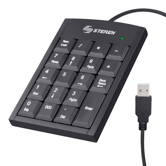 Teclado numérico Steren de USB