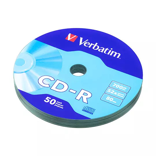 Disco Verbatim CD-R 80 min 700MB 52x torre 50 pzas