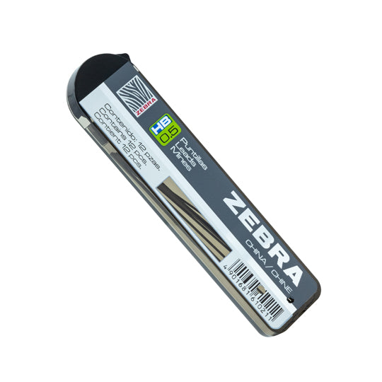 Puntillas ZEBRA HB 0.5 mm - 1 tubo con 12 puntillas