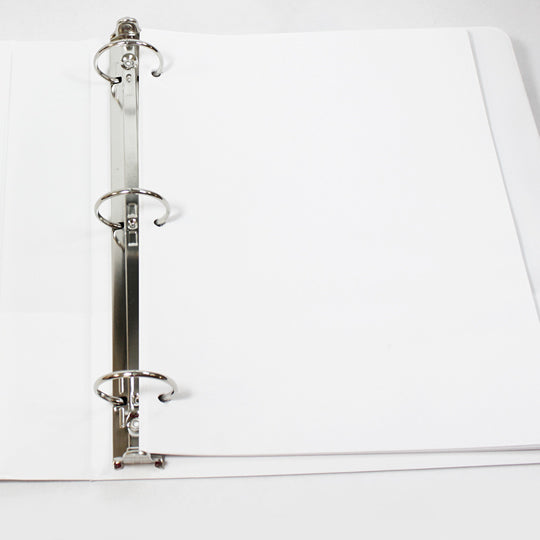 Carpeta panorámica ACCO herraje O 1 pulgada color blanco tamaño carta