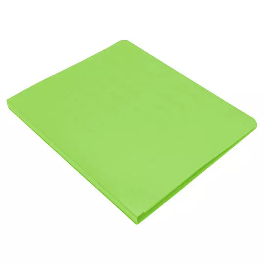 Carpeta pressboard Accopress sh ACCO carta color verde claro con broche de 8 cm