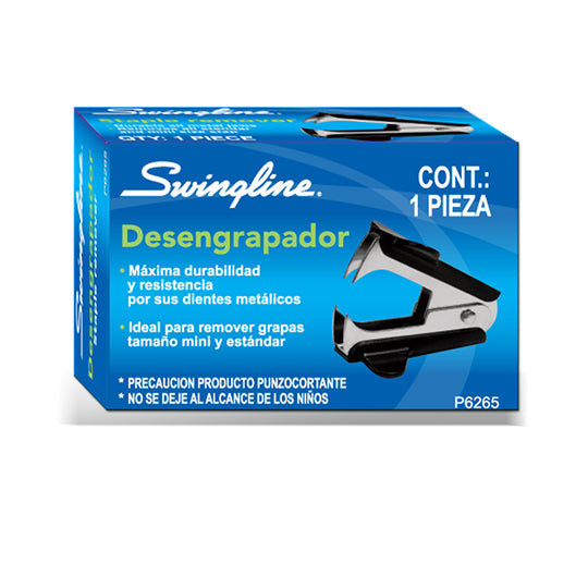 Desengrapador ACCO Negro/Cromo - 1 Pieza