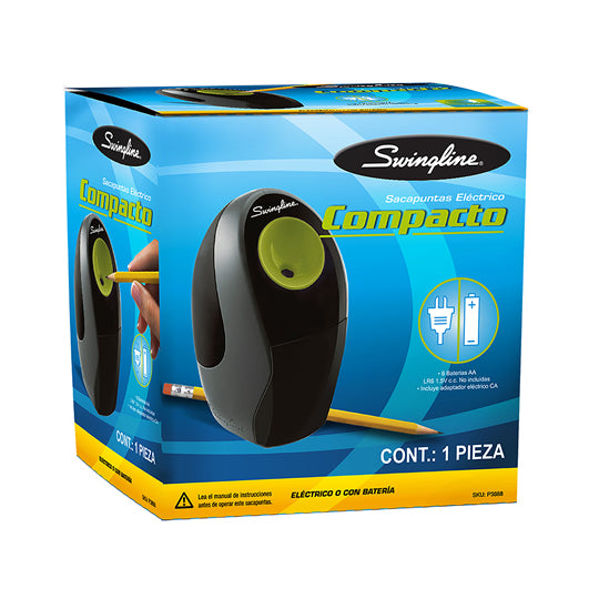 Sacapuntas Swingline P3888 eléctrico tamaño compacto