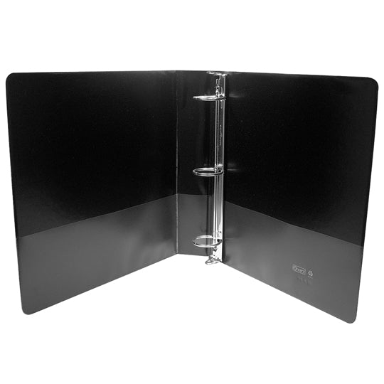 Carpeta panorámica KINERA herraje en O 1 .5 pulgadas color negro tamaño carta