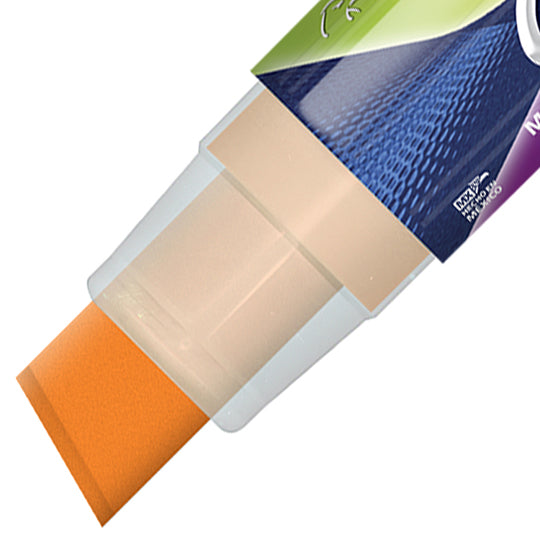 Marcador para vidrio Aquarelo Glass XL punta cincel 16 mm color naranja blíster