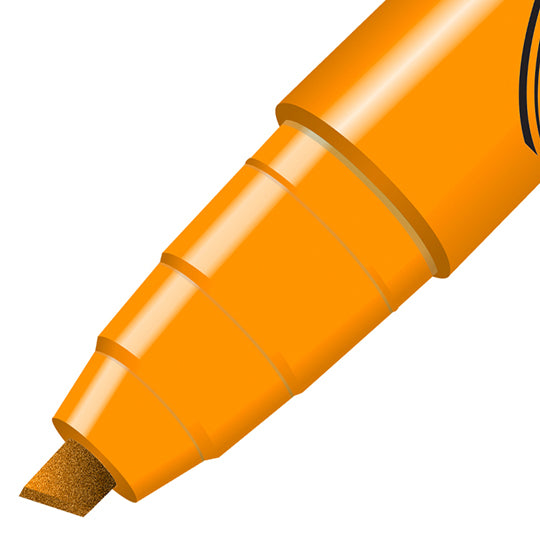 Marcatexto Subrayador Punta Cincel 6mm, Naranja - 1 Pieza